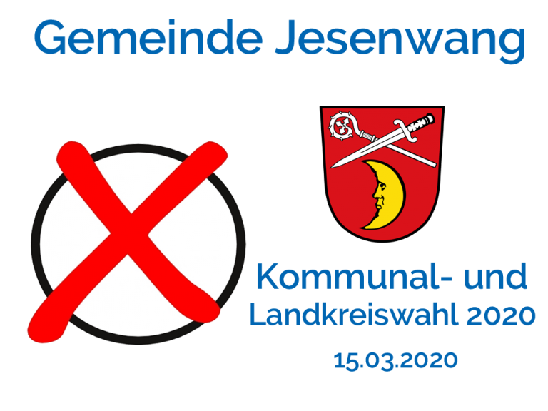 Kommunalwahl Jesenwang 2020