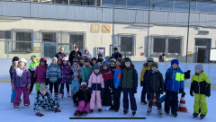 Eislaufen Gruppenbild