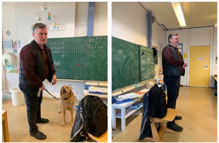 Blindenbesuch Blindenbesuch