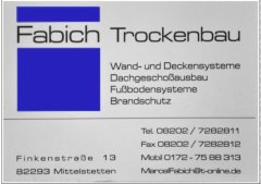 Gewerbe: Fabich, Marcel